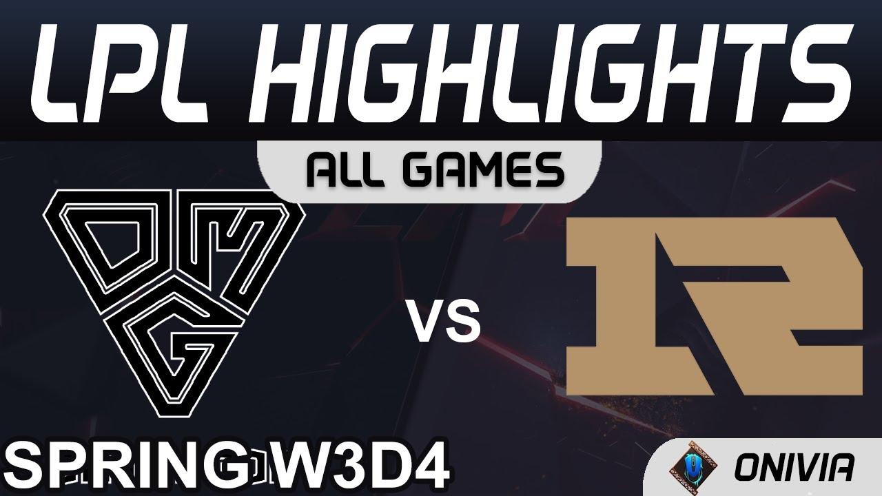 OMG vs RNG Highlights ALL GAMES LPL Spring Season 2021 W3D4 Oh My God vs Royal Never Give Up Onivia thumbnail