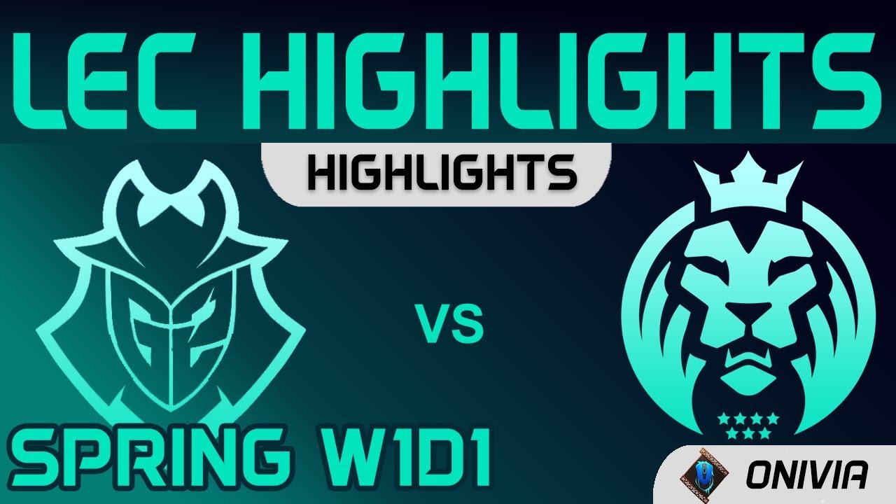 G2 vs MAD Highlights LEC Spring Season 2021 G2 Esports vs MAD Lions by Onivia thumbnail