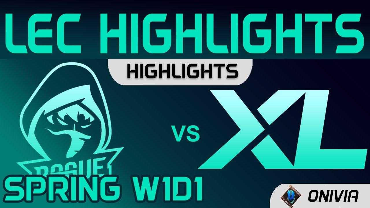 RGE vs XL Highlights LEC Spring Season 2021 Rogue vs Excel Esports by Onivia thumbnail