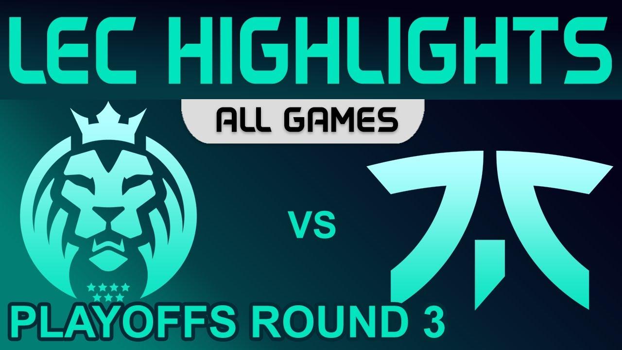 MAD vs FNC Highlights ALL GAMES Playoffs Round 3 LEC Summer 2022 MAD Lions vs Fnatic by Onivia thumbnail