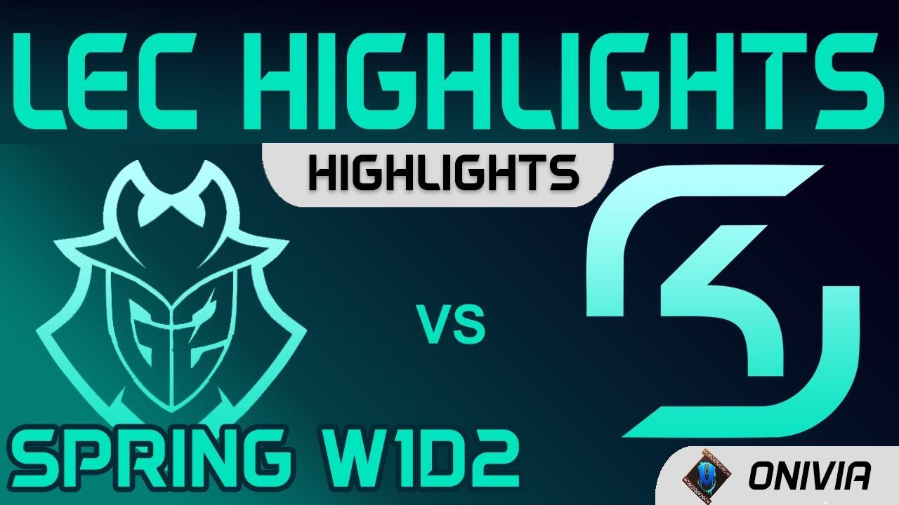 G2 vs SK Highlights LEC Spring Season 2021 G2 Esports vs SK Gaming by Onivia thumbnail