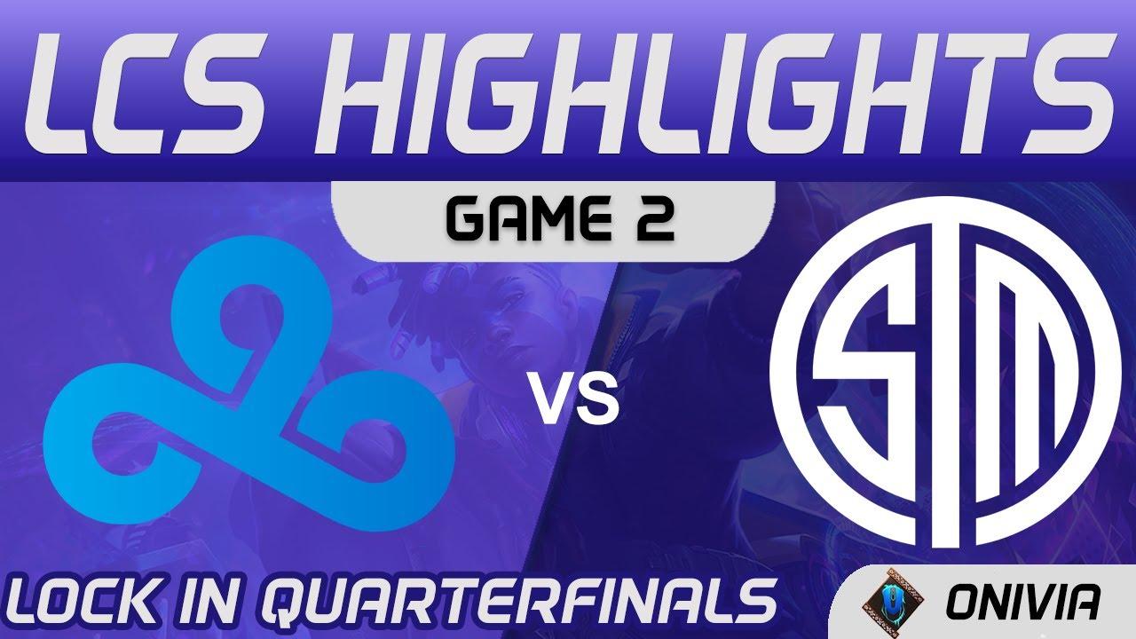 C9 vs TSM Highlights Game 2 LCS Lock In Quarterfinals 2021 Cloud9 vs Team SoloMid by Onivia thumbnail