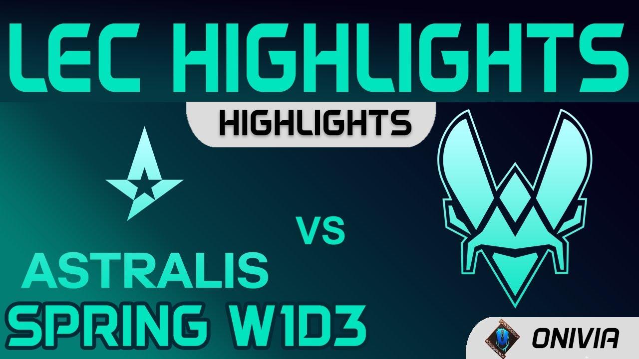 AST vs VIT Highlights LEC Spring Season 2021 Astralis vs Team Vitality by Onivia thumbnail