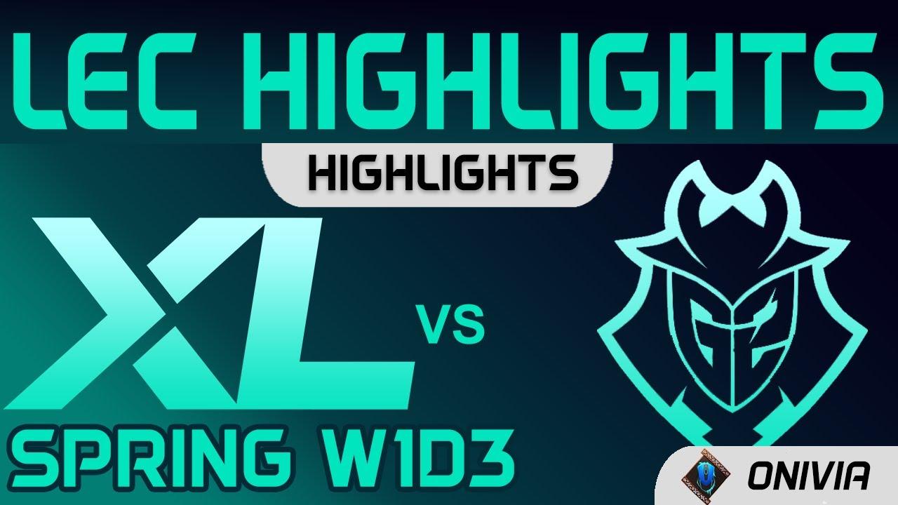 XL vs G2 Highlights LEC Spring Season 2021 Excel Esports vs G2 Esports by Onivia thumbnail