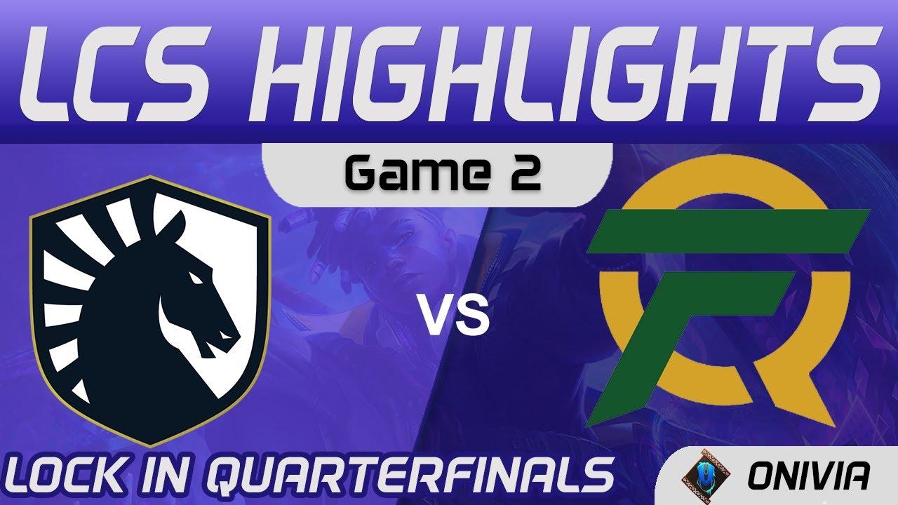 TL vs FLY Highlights Game 2 LCS Lock In Quarterfinals 2021 Team Liquid vs FlyQuest by Onivia thumbnail