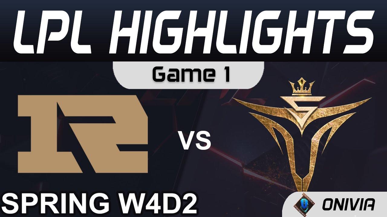 RNG vs V5 Highlights Game 1 LPL Spring Season 2021 W4D2 Royal Never Give Up vs Victory Five by Onivi thumbnail