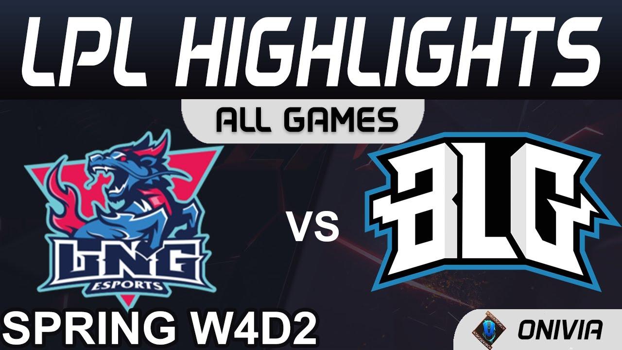 LNG vs BLG Highlights ALL GAMES LPL Spring Season 2021 W4D2 LNG Esports vs Bilibili Gaming by Onivia thumbnail