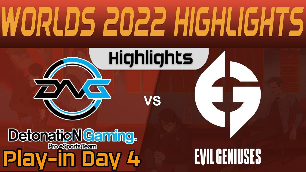 DFM vs EG Highlights Worlds 2022 Play In DetonatioN FocusMe vs Evil Geniuses by Onivia thumbnail