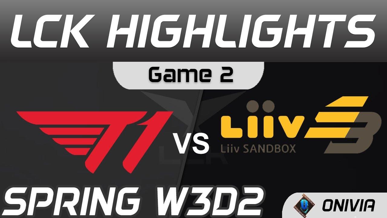 T1 vs LSB Highlights Game 2 Spring Season 2021 W3D2 T1 vs Liiv SANDBOX by Onivia thumbnail