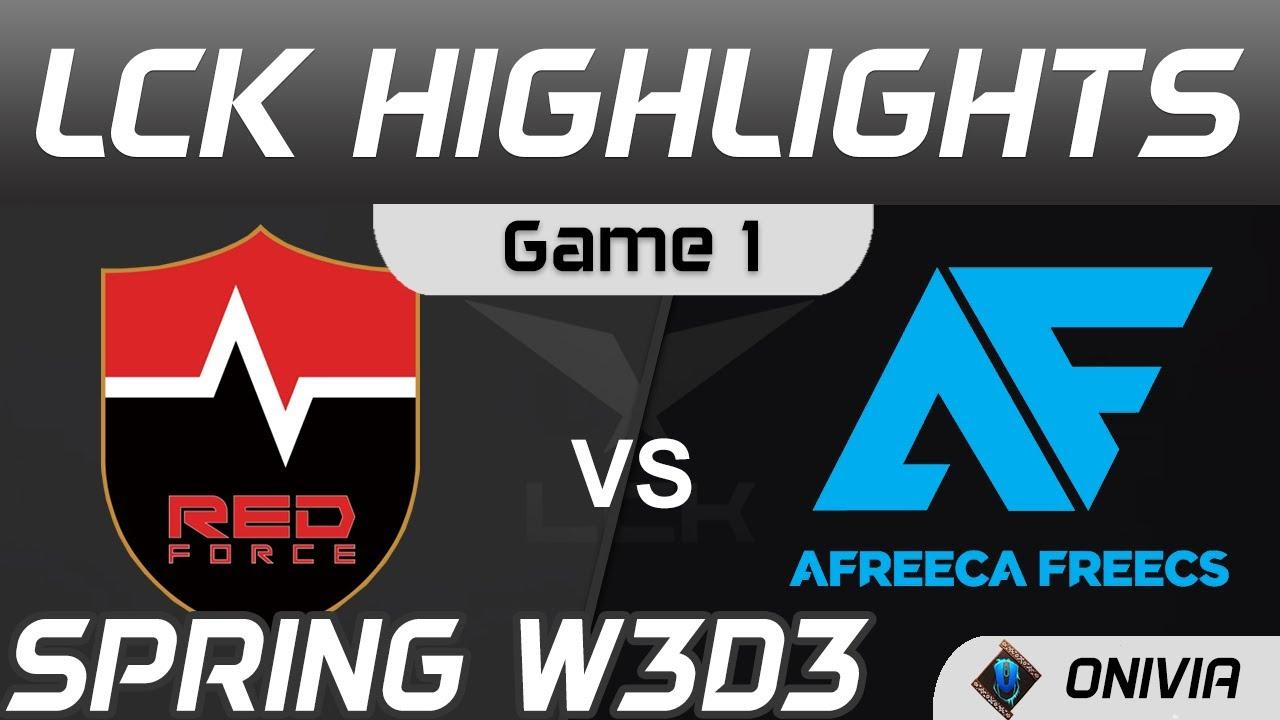 NS vs AF Highlights Game 1 Spring Season 2021 W3D3 Nongshim RedForce vs Afreeca Freecs by Onivia thumbnail