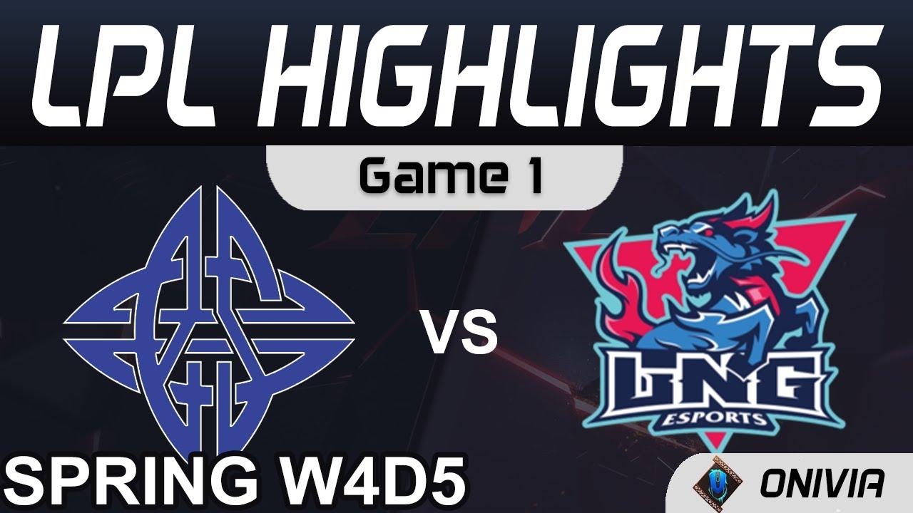 ES vs LNG Highlights Game 1 LPL Spring Season 2021 W4D4 eStar Gaming vs LNG Esports by Onivia thumbnail