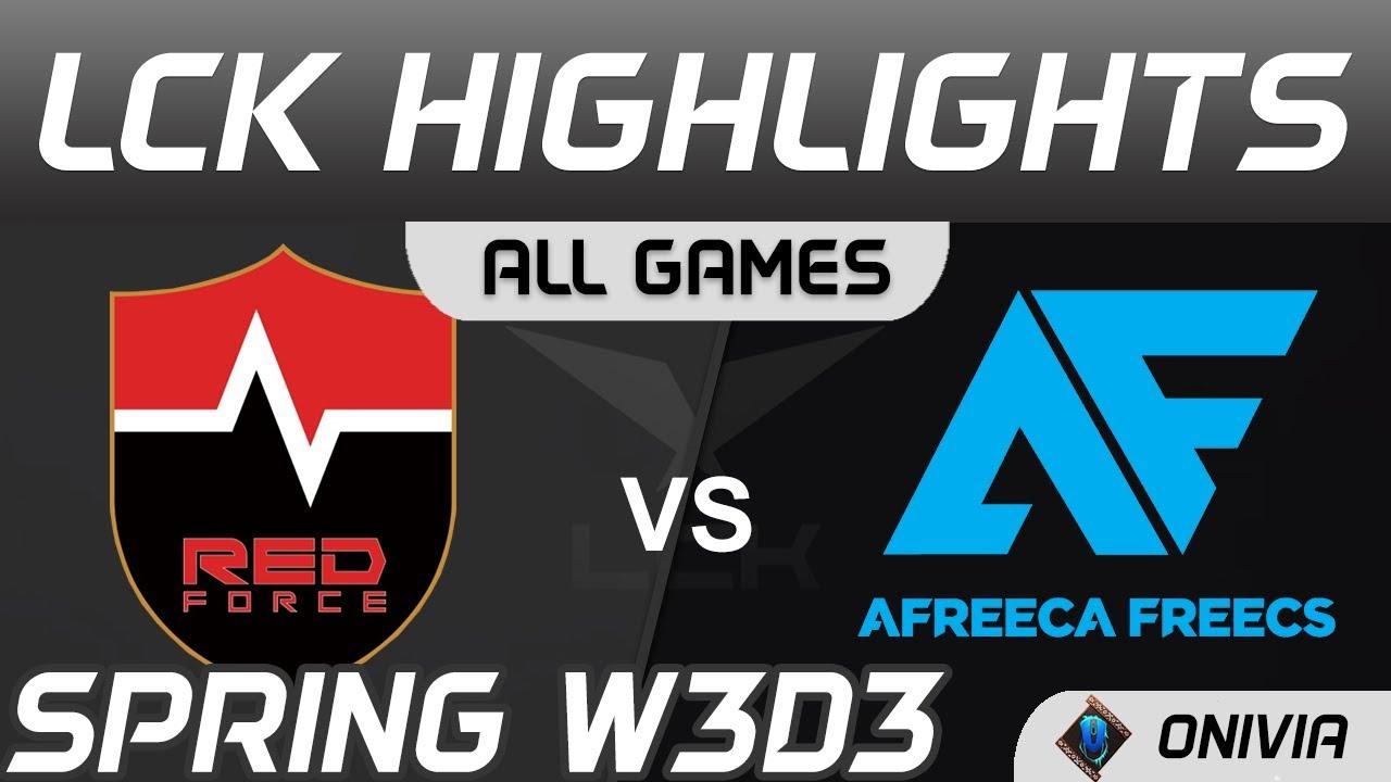 NS vs AF Highlights ALL GAMES Spring Season 2021 W3D3 Nongshim RedForce vs Afreeca Freecs by Onivia thumbnail