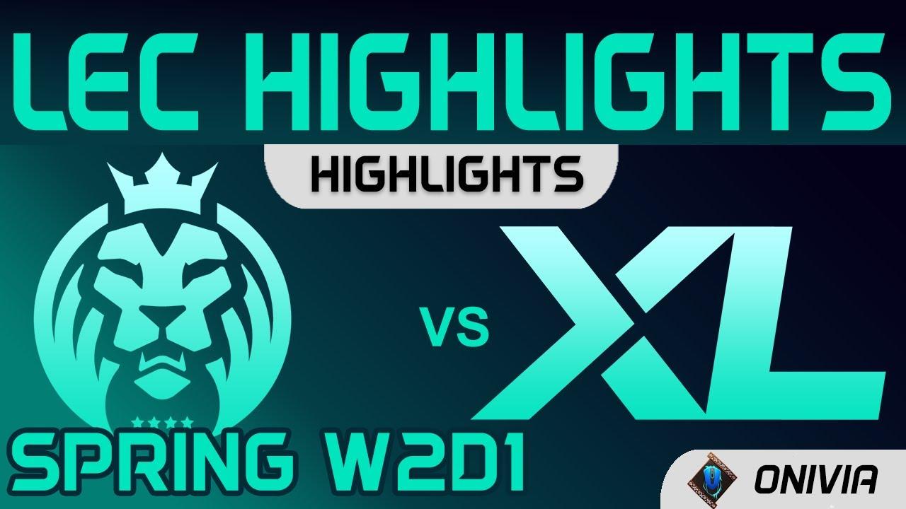 MAD vs XL Highlights LEC Spring Season 2021 MAD Lions vs Excel Esports by Onivia thumbnail