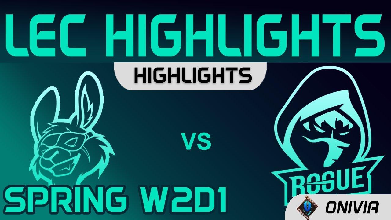 MSF vs RGE Highlights LEC Spring Season 2021 Misfits Gaming vs Rogue by Onivia thumbnail