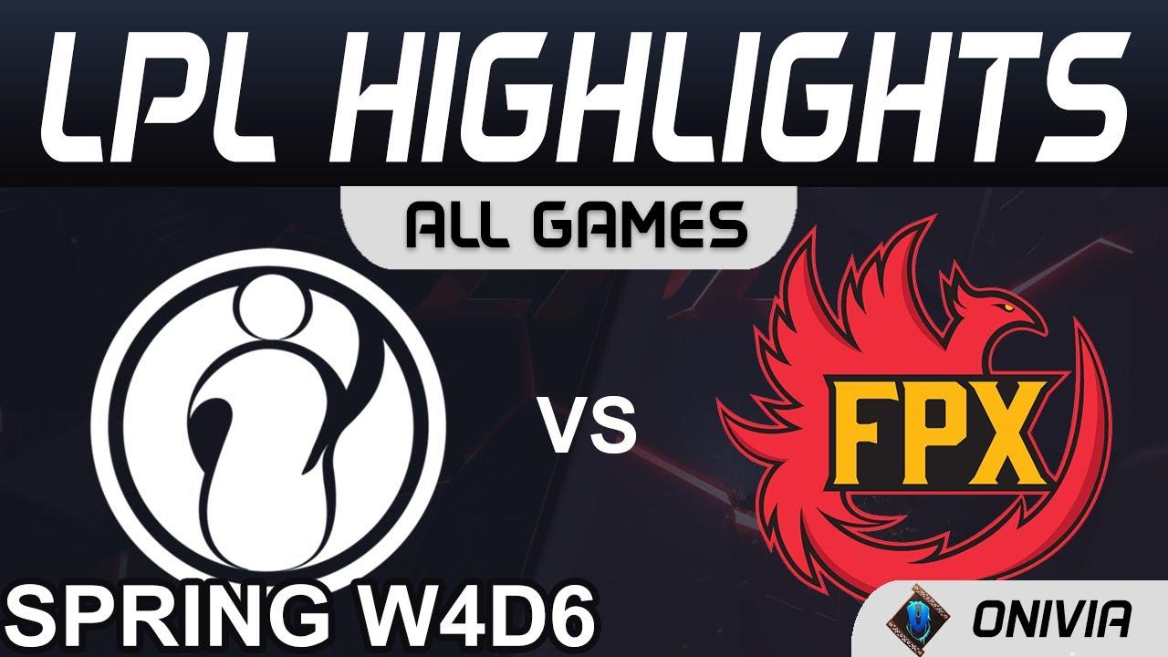 IG vs FPX Highlights ALL GAMES LPL Spring Season 2021 W4D6 Invictus Gaming vs FunPlus Phoenix by Oni thumbnail