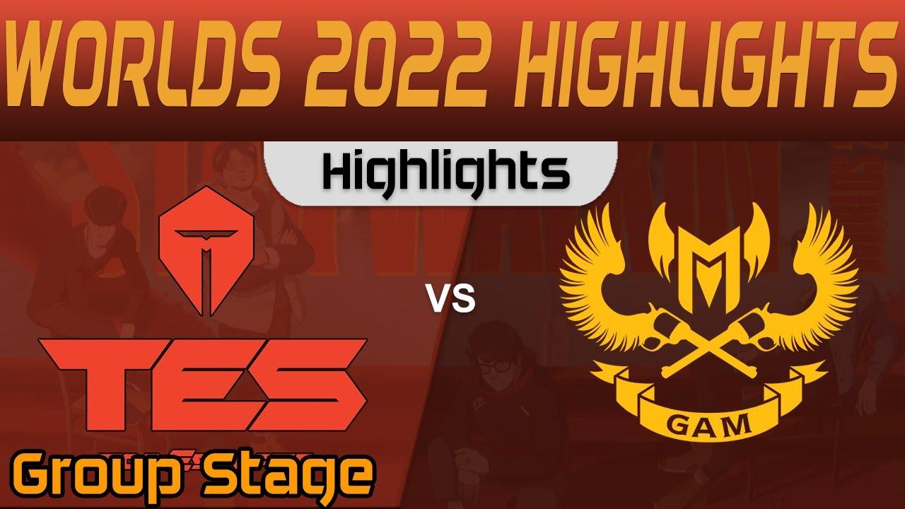 TES vs GAM Highlights Group Stage Worlds 2022 Top Esports vs GAM Esports by Onivia thumbnail