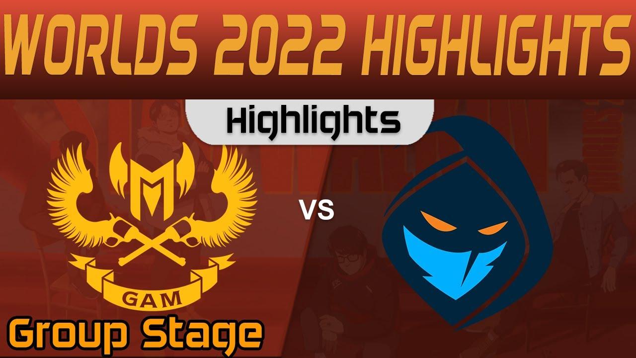 GAM vs RGE Highlights Group Stage Worlds 2022 GAM Esports vs Rogue by Onivia thumbnail