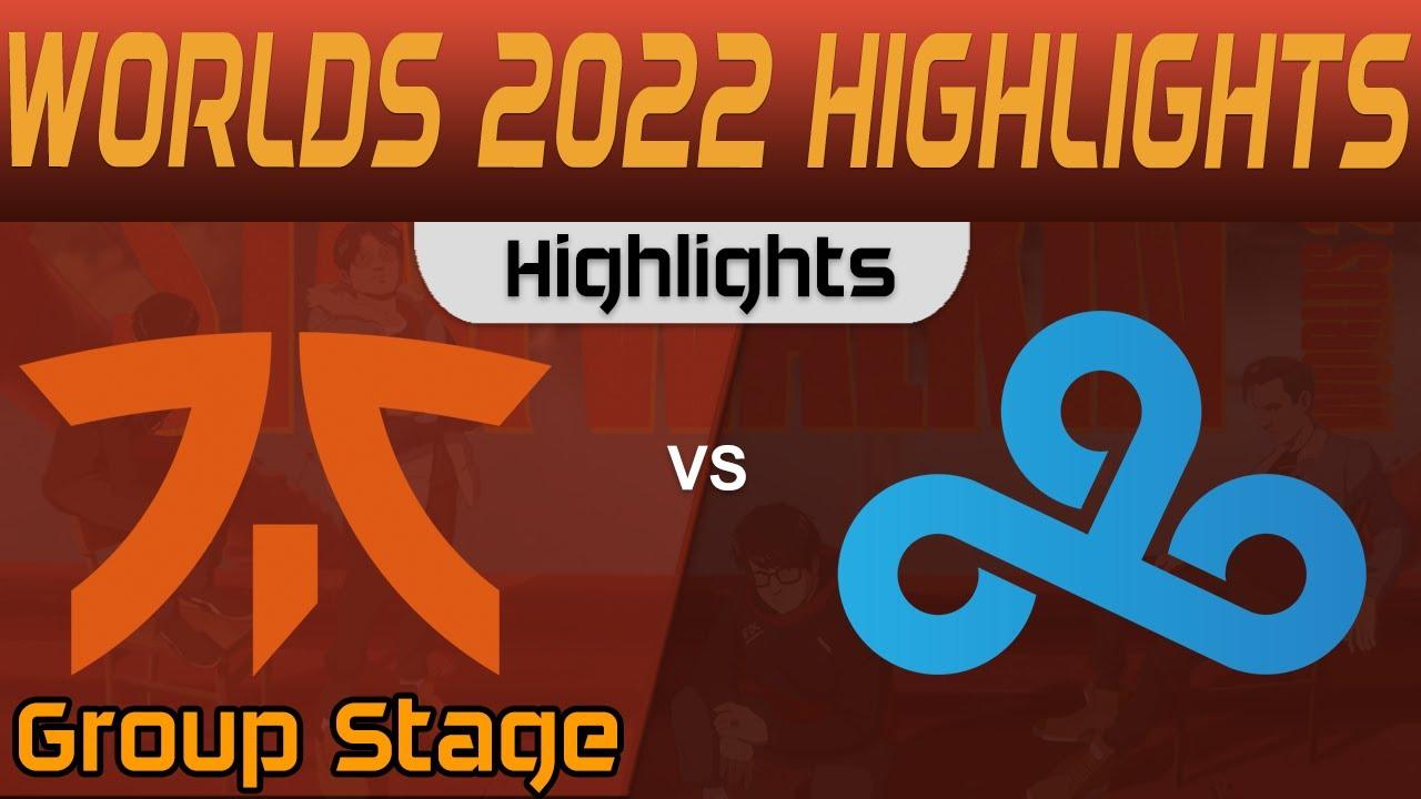 FNC vs C9 Highlights Group Stage Worlds 2022 Fnatic vs Cloud9 by Onivia thumbnail