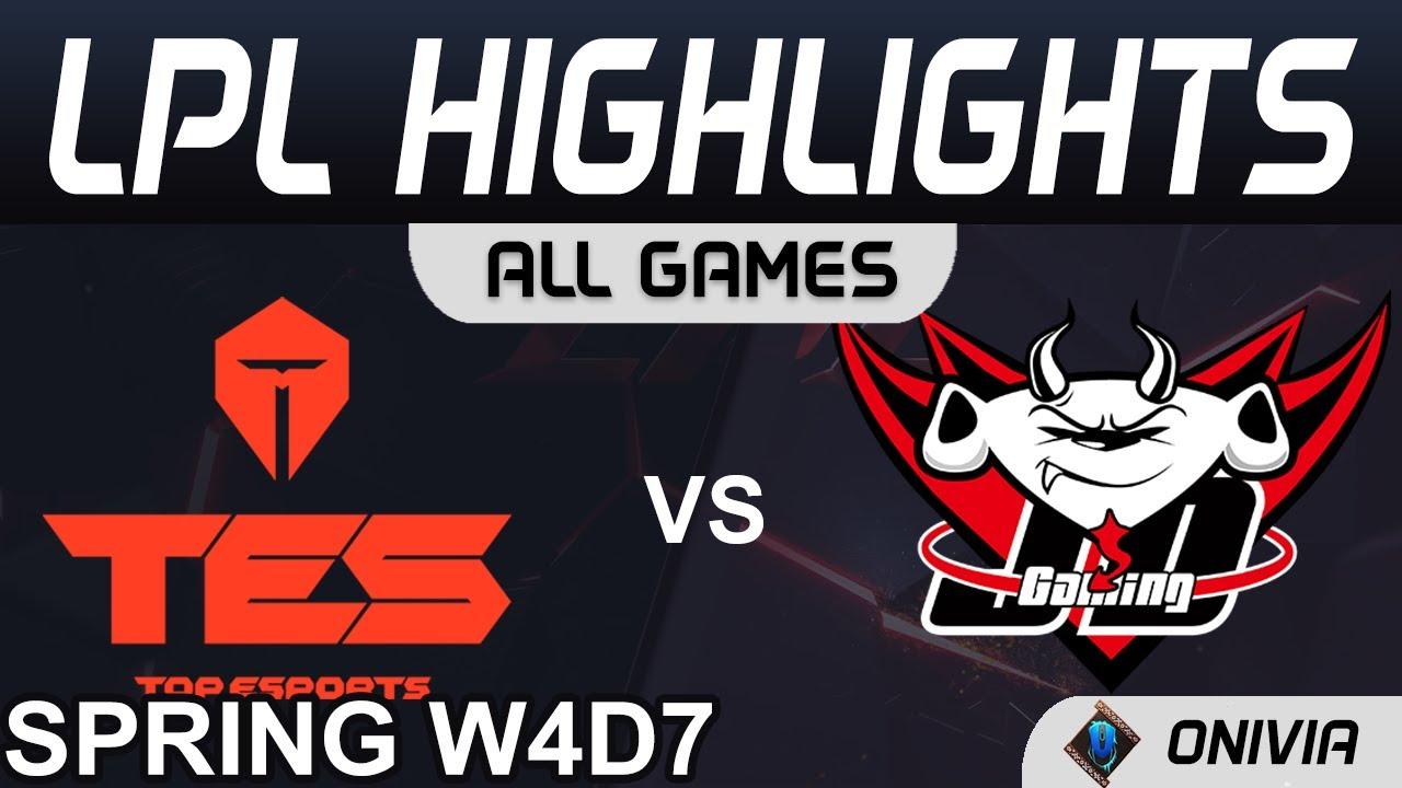 TES vs JDG Highlights ALL GAMES LPL Spring Season 2021 W4D7 Top Esports vs JD Gaming by Onivia thumbnail