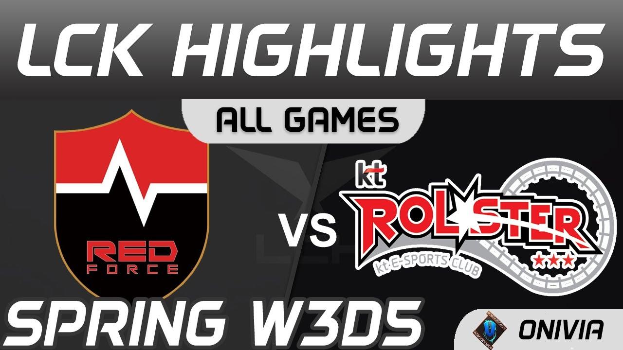 NS vs KT Highlights ALL GAMES Spring Season 2021 W3D5 Nongshim RedForce vs KT Rolster by Onivia thumbnail