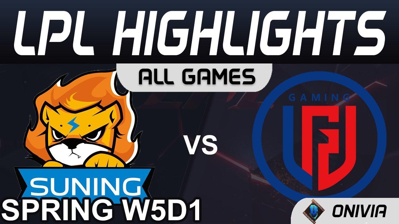 SN vs LGD Highlights ALL GAMES LPL Spring Season 2021 W5D1 Suning vs LGD Gaming by Onivia thumbnail