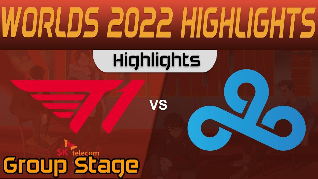 T1 vs C9 Highlights Group Stage Worlds 2022 T1 vs Cloud9 by Onivia thumbnail