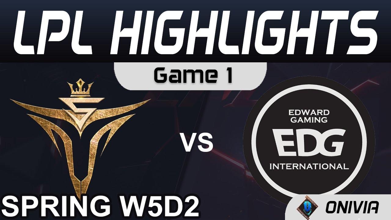 V5 vs EDG Highlights Game 1 LPL Spring Season 2021 W5D2 Victory Five vs Edward Gaming by Onivia thumbnail