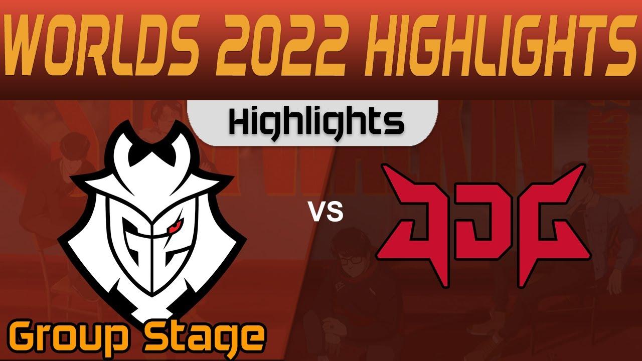 G2 vs JDG Highlights Group Stage Worlds 2022 G2 Esports vs JD Gaming by Onivia thumbnail