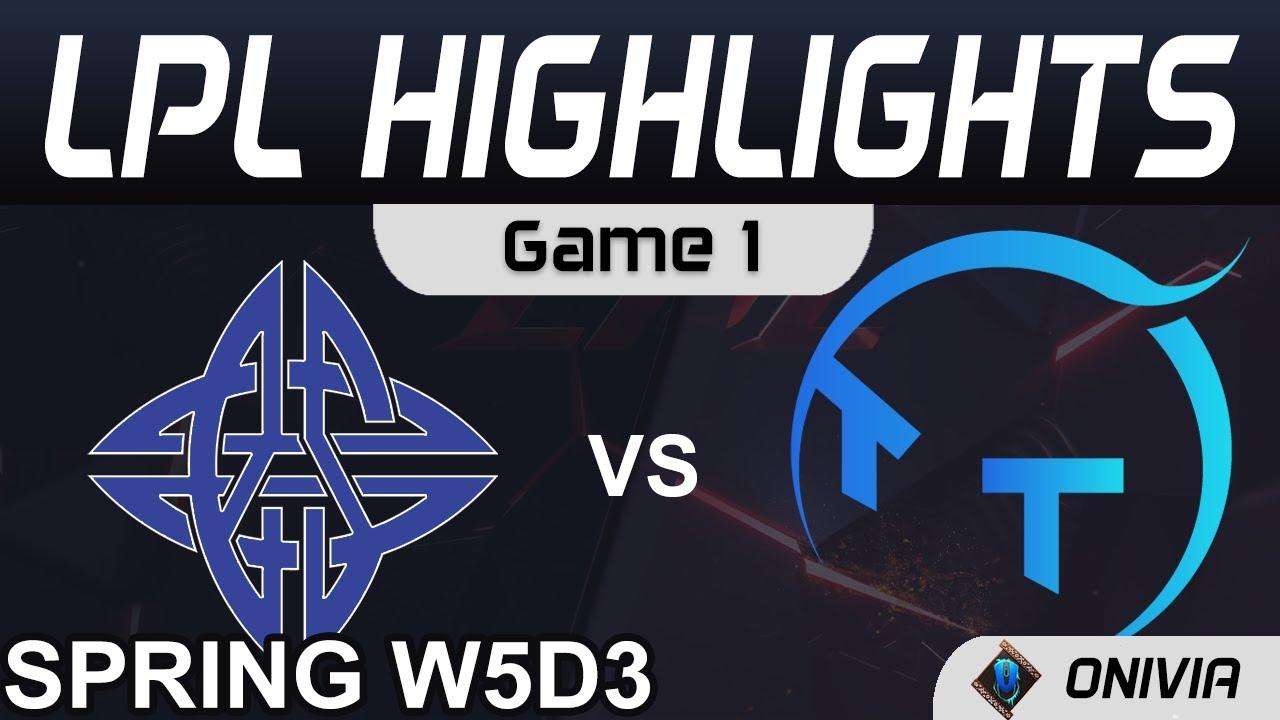 ES vs TT Highlights Game 1 LPL Spring Season 2021 W5D3 eStar Gaming vs ThunderTalk Gaming by Onivia thumbnail