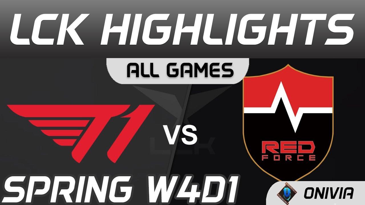 T1 vs NS Highlights ALL GAMES Spring Season 2021 W4D1 T1 vs Nongshim RedForce by Onivia thumbnail