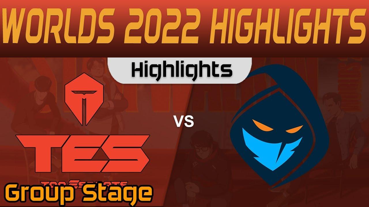 TES vs RGE Highlights Group Stage Worlds 2022 Top Esports vs Rogue by Onivia thumbnail