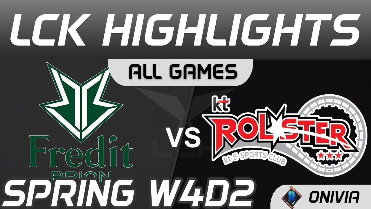 BRO vs KT Highlights ALL GAMES Spring Season 2021 W4D2 Fredit BRION vs KT Rolster by Onivia thumbnail