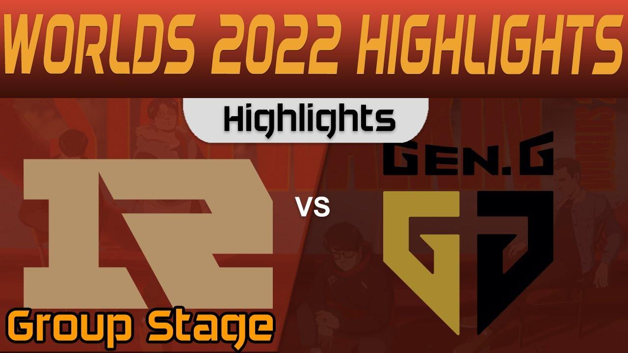 RNG vs GEN Highlights Group Stage Worlds 2022 Royal Never Give Up vs Gen G by Onivia thumbnail