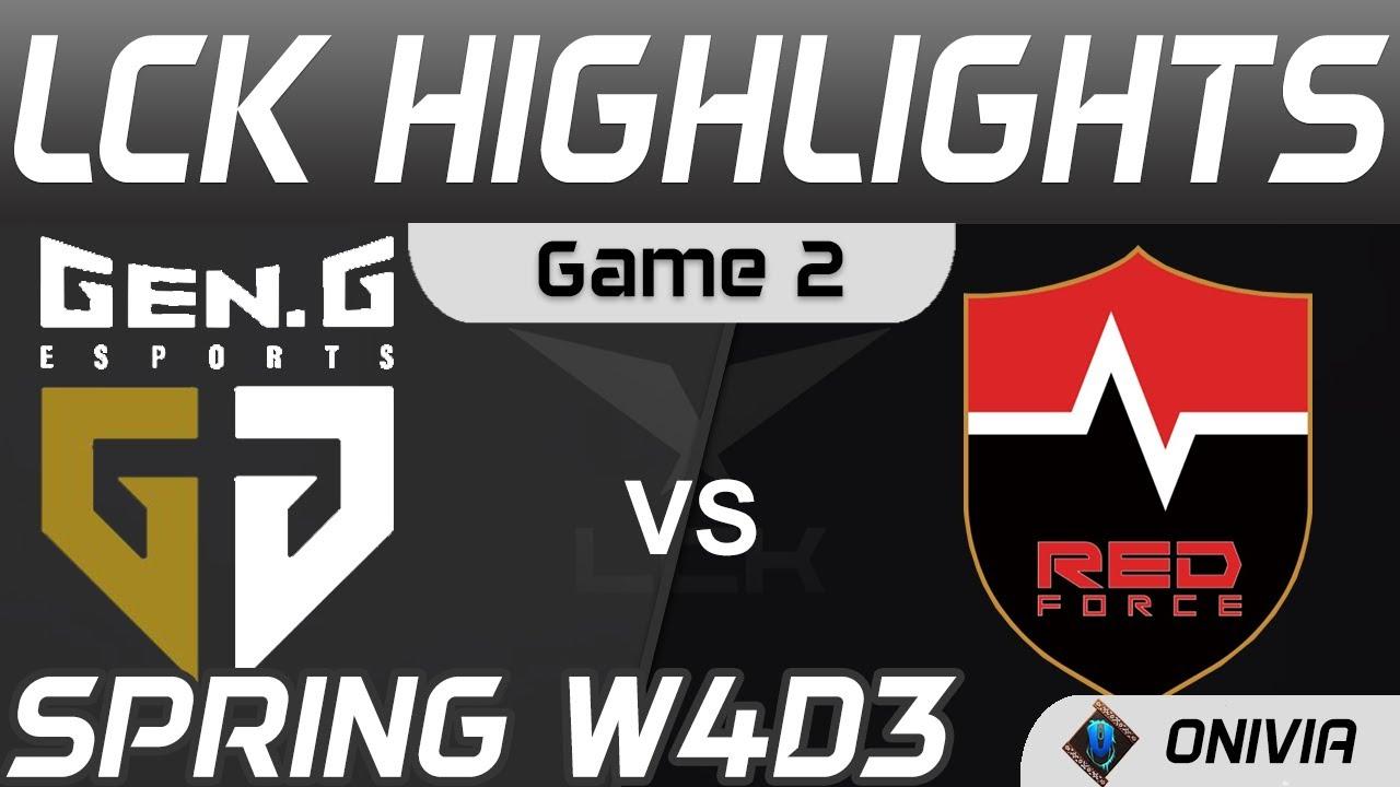 GEN vs NS Highlights Game 2 Spring Season 2021 W4D3 Gen G vs Nongshim RedForce by Onivia thumbnail