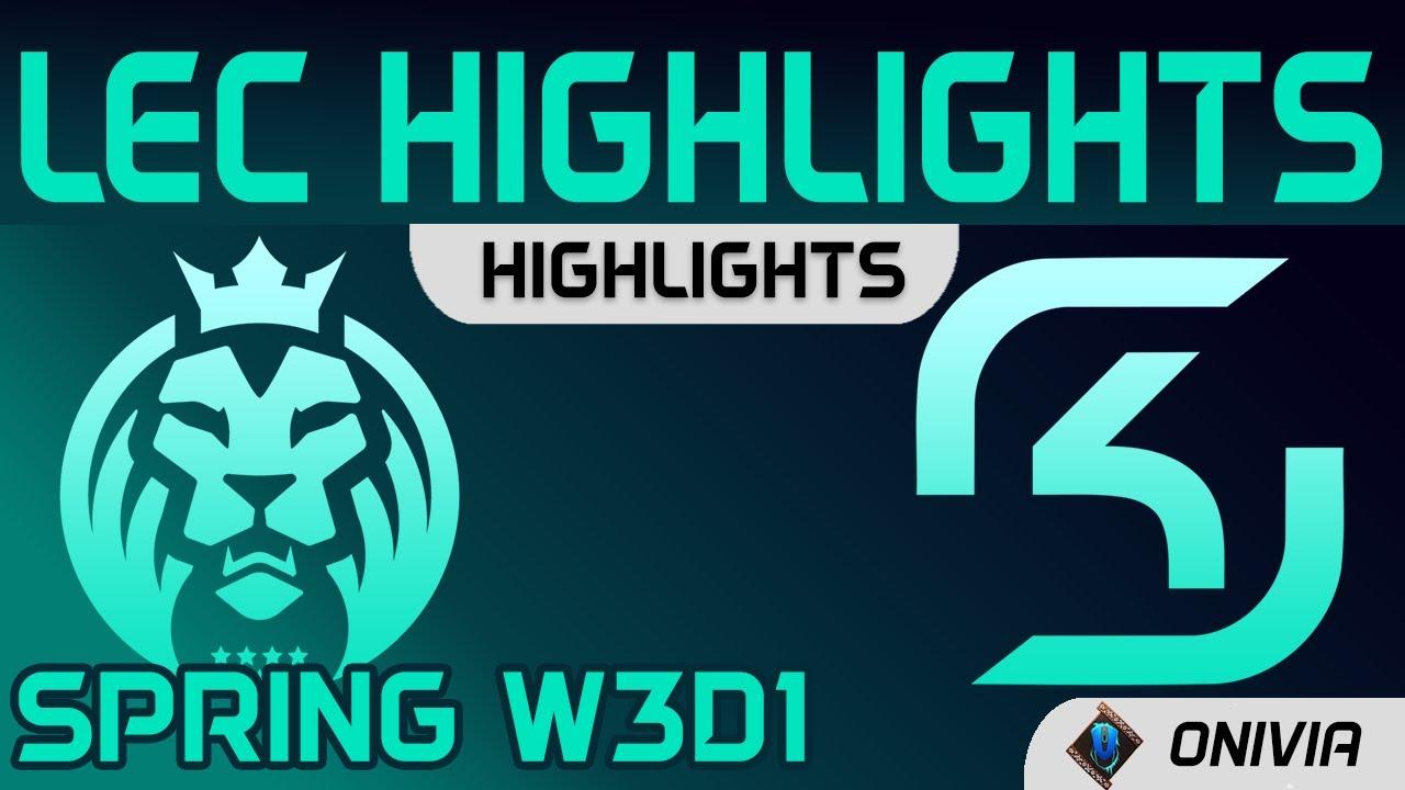 MAD vs SK Highlights LEC Spring Season 2021 W3D1 MAD Lions vs SK Gaming by Onivia thumbnail