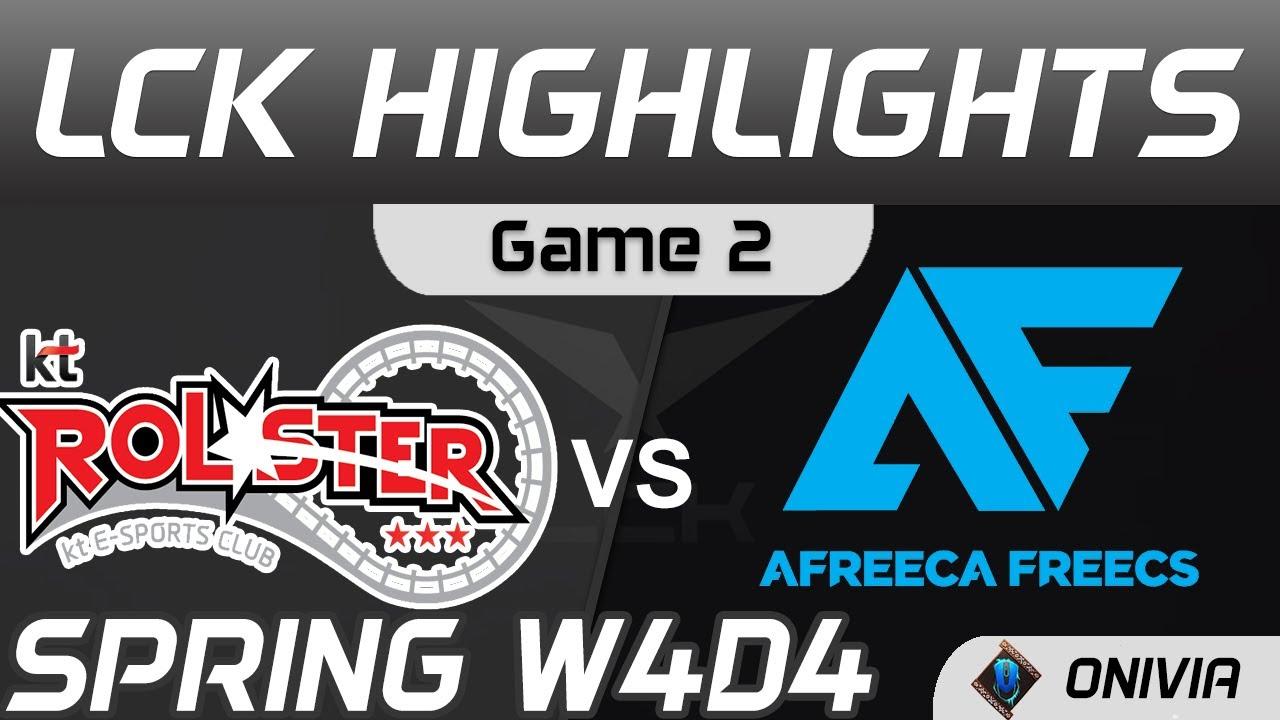 KT vs AF Highlights Game 2 Spring Season 2021 W4D4 KT Rolster vs Afreeca Freecs by Onivia thumbnail