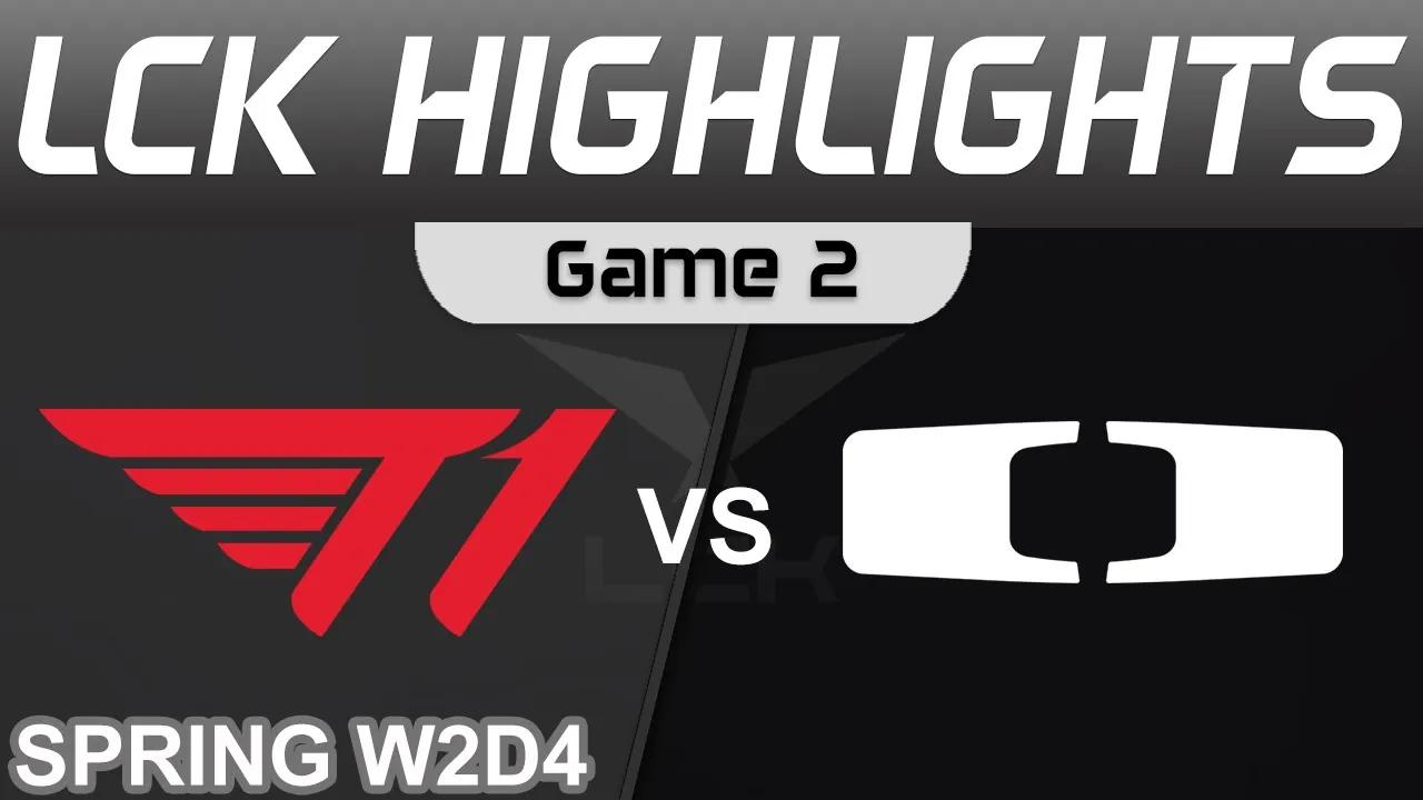 T1 vs DK Highlights Game 2 LCK Spring Season 2023 W2D4 T1 vs Dplus KIA by Onivia thumbnail