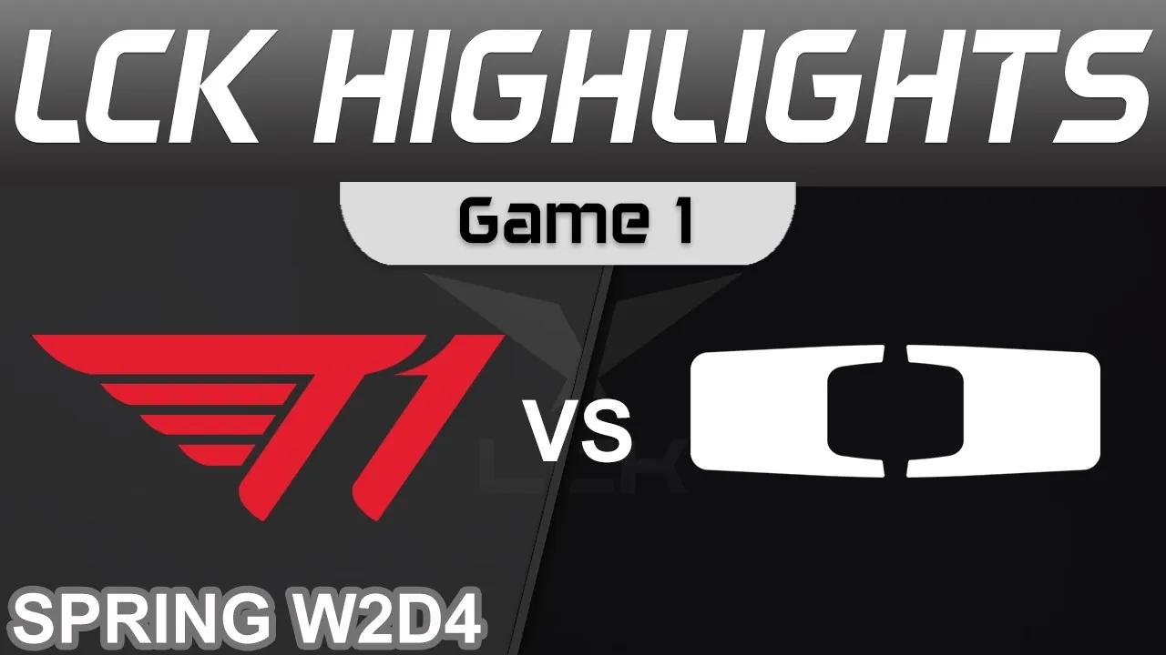 T1 vs DK Highlights Game 1 LCK Spring Season 2023 W2D4 T1 vs Dplus KIA by Onivia thumbnail