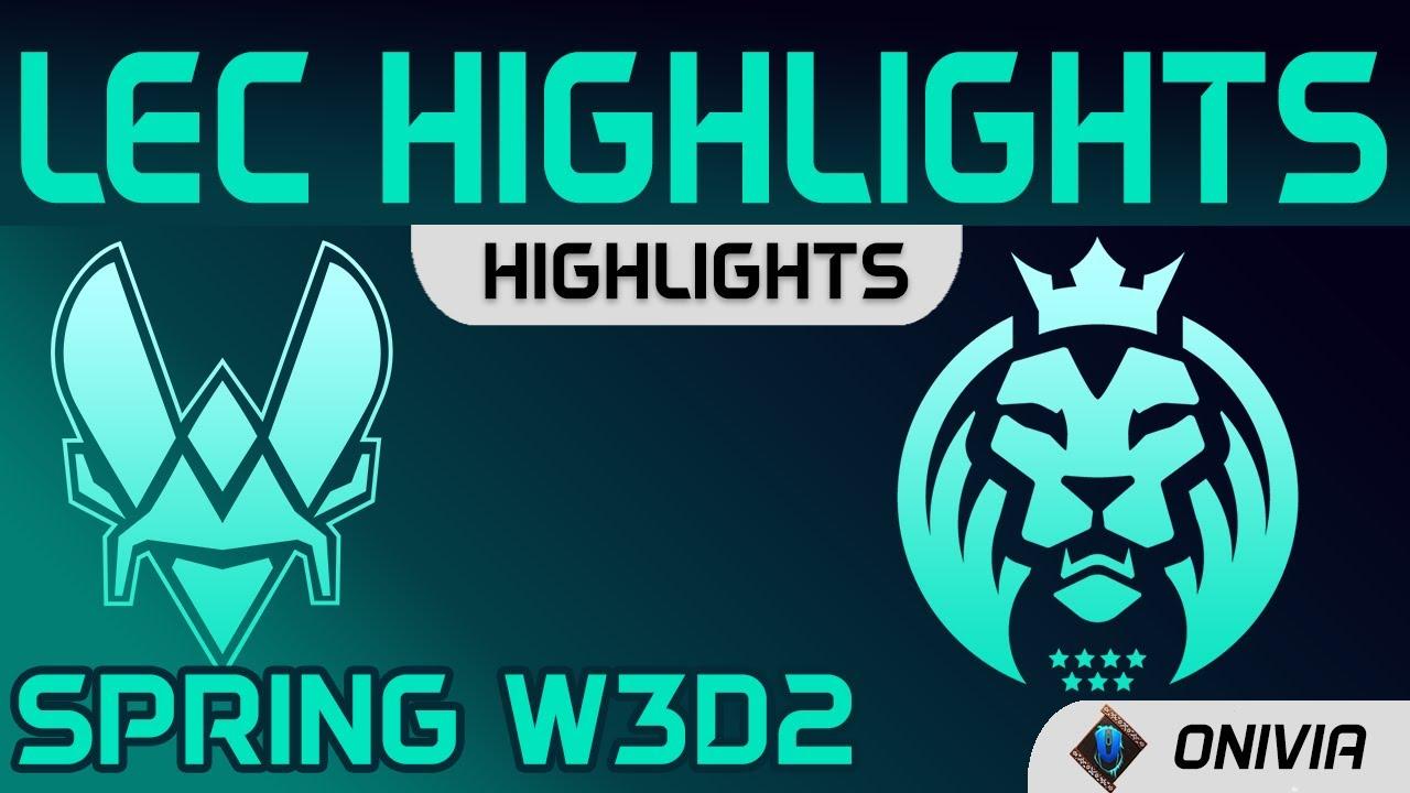 VIT vs MAD Highlights LEC Spring Season 2021 W3D2 Team Vitality vs MAD Lions by Onivia thumbnail