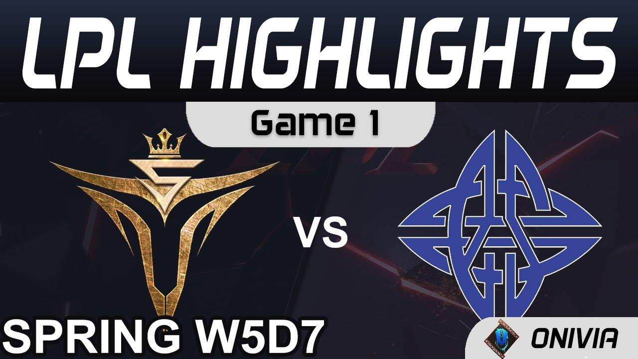 V5 vs ES Highlights Game 1 LPL Spring Season 2021 W5D7 Victory Five vs eStar Gaming by Onivia thumbnail