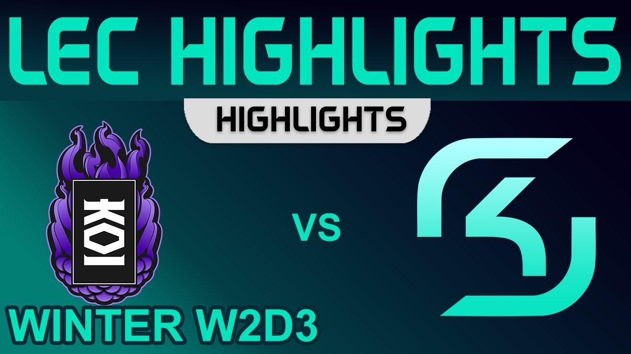 KOI vs SK Highlights LEC Winter Season 2023 W2D3 KOI vs SK Gaming by Onivia thumbnail