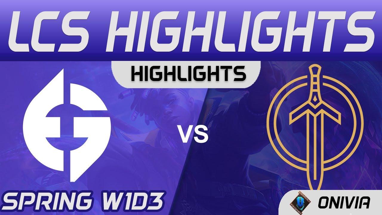 EG vs GG Highlights LCS Spring Season 2021 W1D3 Evil Geniuses vs Golden Guardians by Onivia thumbnail