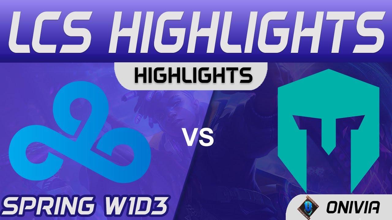 C9 vs IMT Highlights LCS Spring Season 2021 W1D3 Cloud9 vs Immortals by Onivia thumbnail