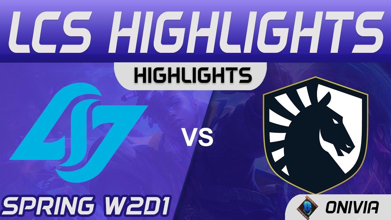 CLG vs TL Highlights LCS Spring Season 2021 W2D1 Counter Logic Gaming vs Team Liquid by Onivia thumbnail