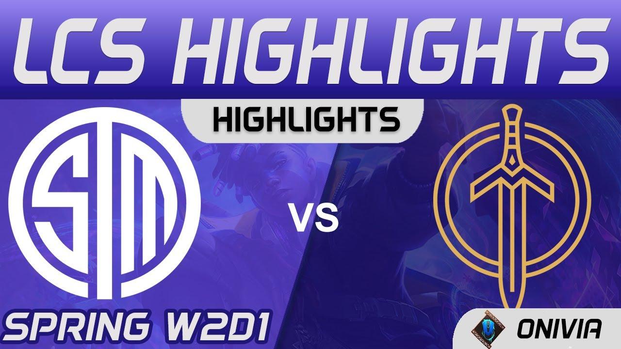 TSM vs GG Highlights LCS Spring Season 2021 W2D1 Team SoloMid vs Golden Guardians by Onivia thumbnail