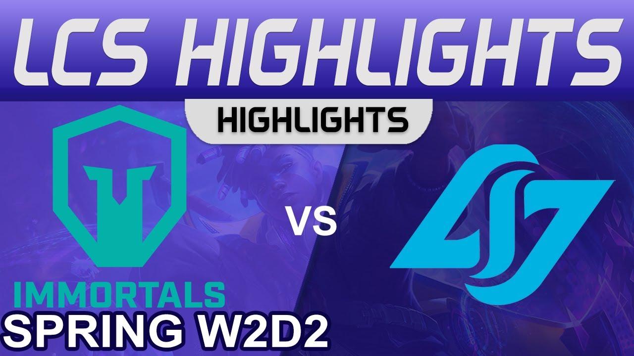 IMT vs CLG Highlights LCS Spring Season 2023 W2D2 Immortals vs Conter Logic Gaming by Onivia thumbnail