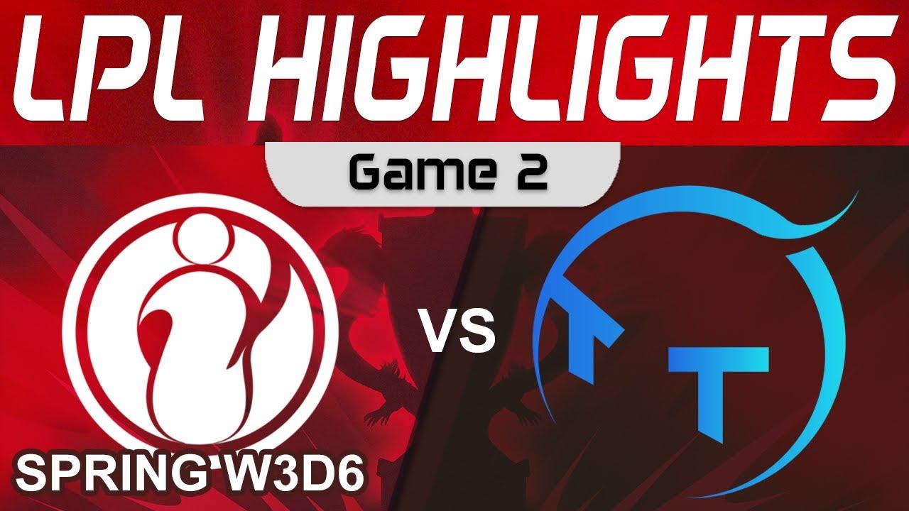 IG vs TT Highlights Game 2 LPL Spring Season 2023 W3D6 Invictus Gaming vs ThunderTalk Gaming by Oniv thumbnail