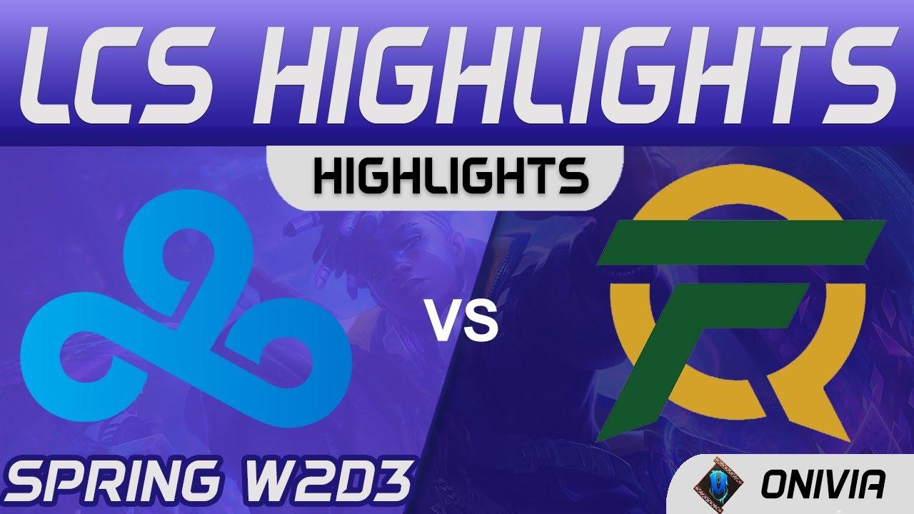 C9 vs FLY Highlights LCS Spring Season 2021 W2D3 Cloud9 vs FlyQuest by Onivia thumbnail