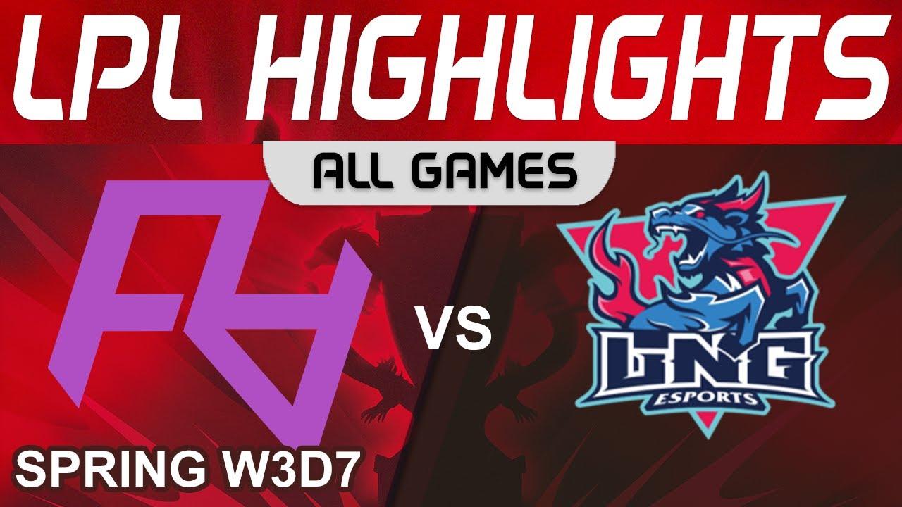 RA vs LNG Highlights ALL GAMES LPL Spring Season 2023 W3D7 Rare Atom vs LNG Esports by Onivia thumbnail