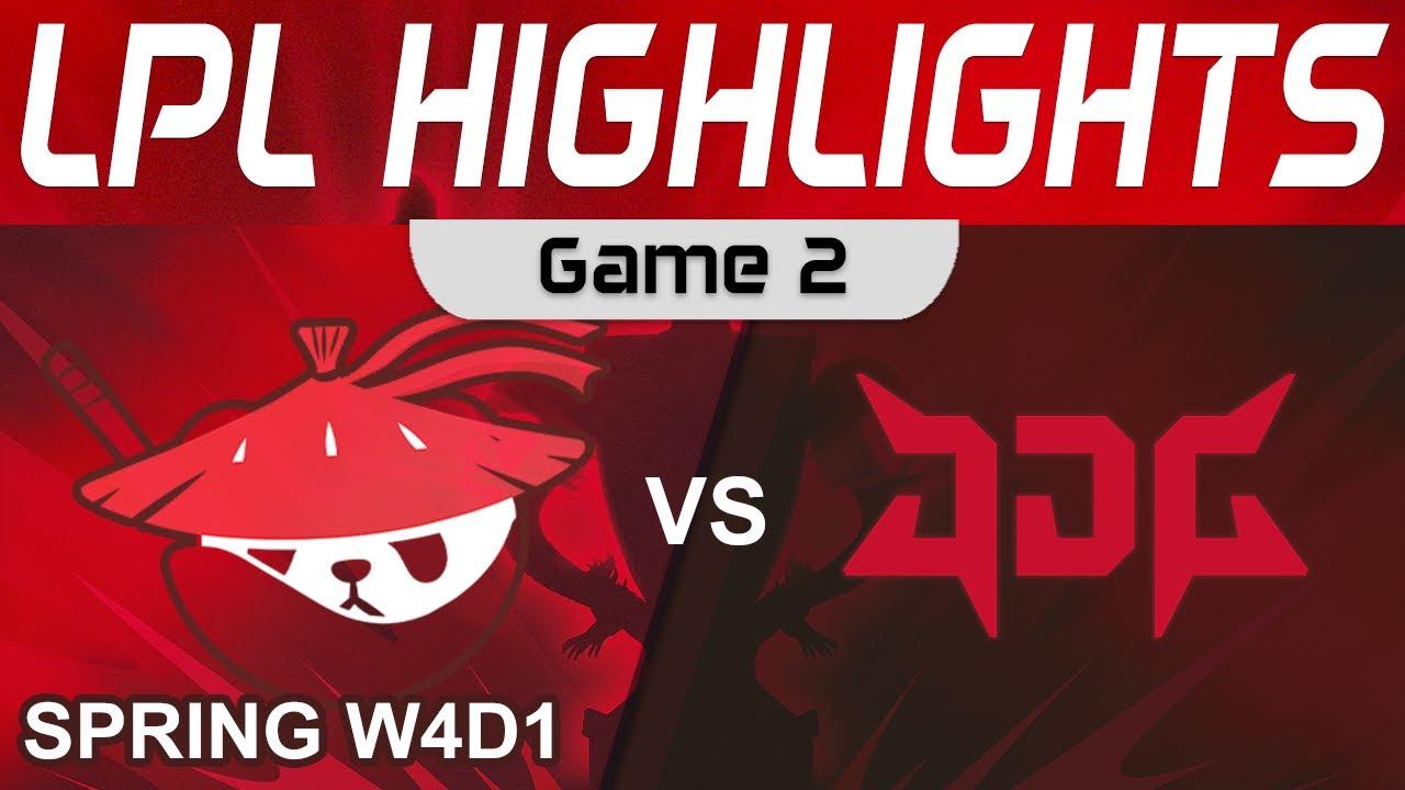 AL vs JDG Highlights Game 2 LPL Spring Season 2023 W4D1 Anyone's Legend vs JD Gaming by Onivia thumbnail